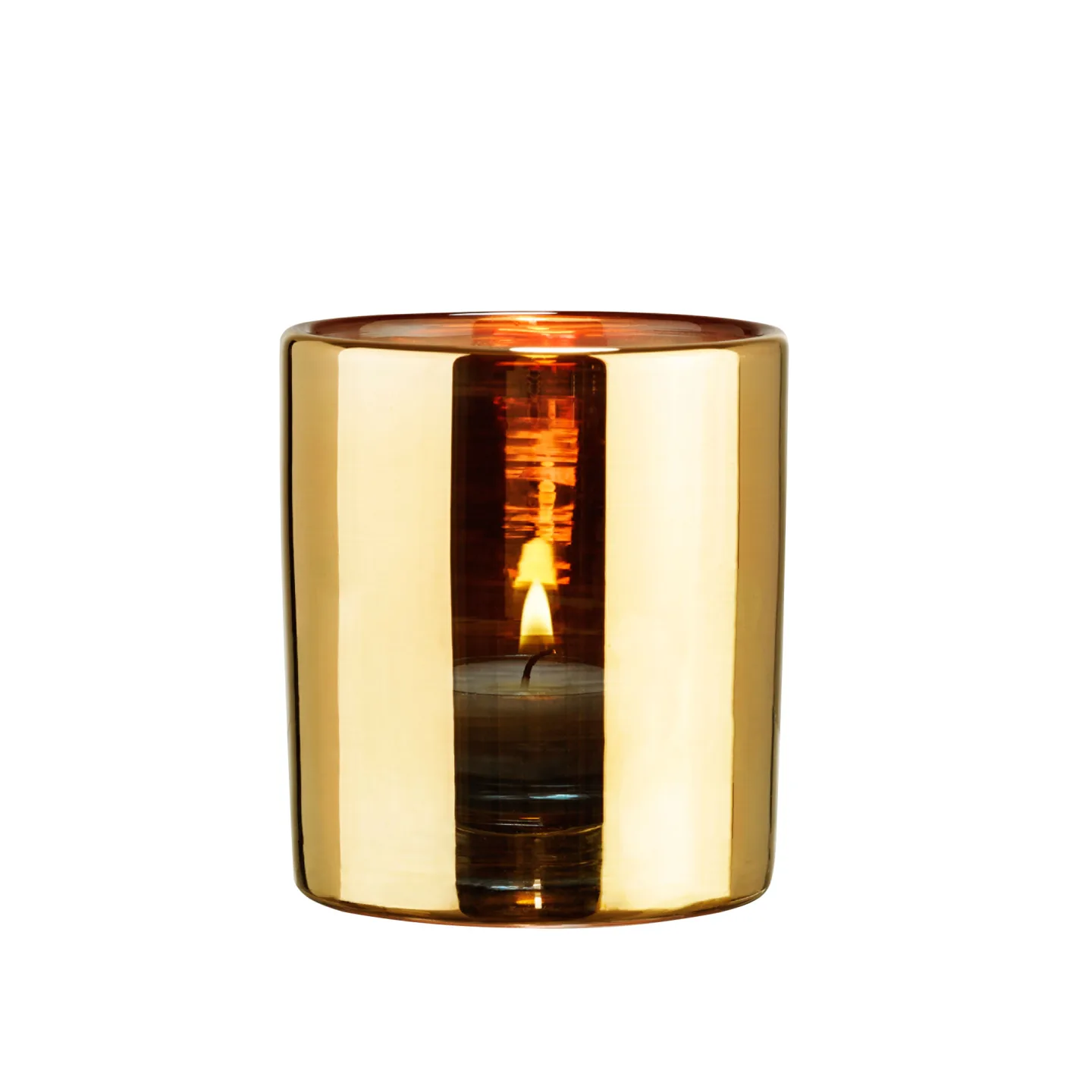 Skogsberg & Smart - Hurricane Small - Gold - Ljuslyktor - Magnus Skogsberg,Mimmi Smart - Guld
