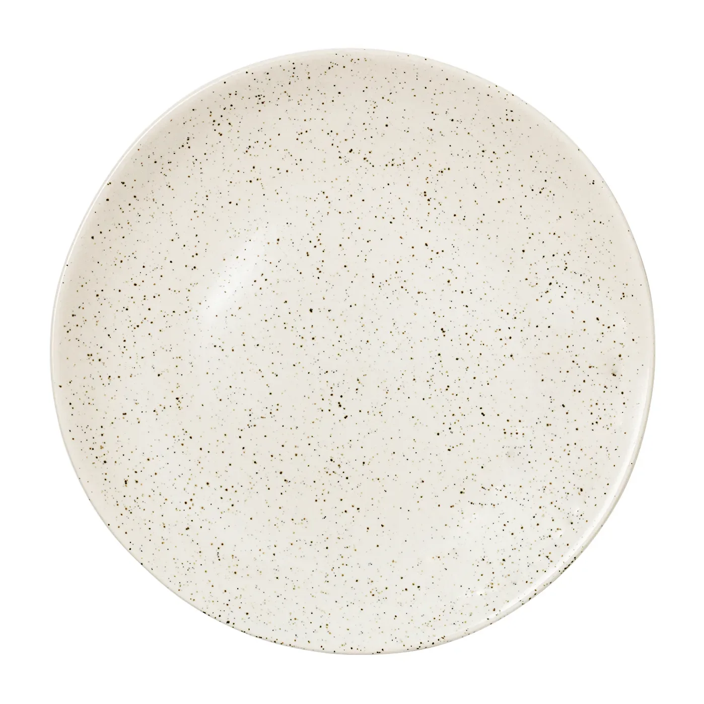 Broste Copenhagen Nordic Vanilla Teller Ø20cm Cream with grains