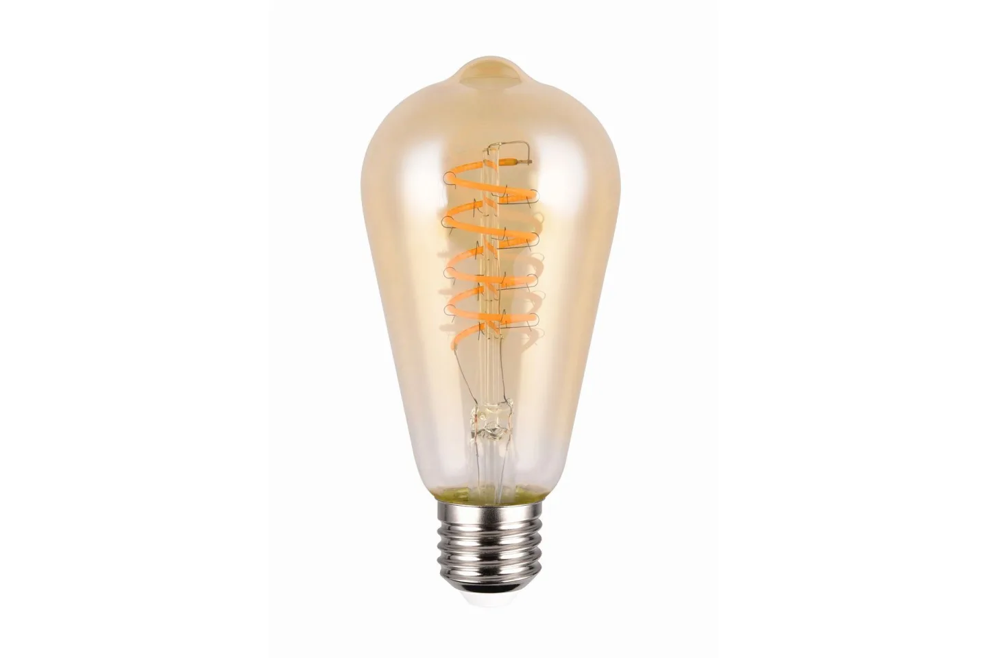 LK LED E27 filament industrial 4W 200 lm 1800K brun - Brun
