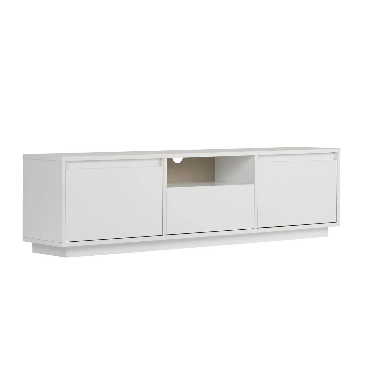 Domar Tv-bänk 160 cm - Naturligt vit