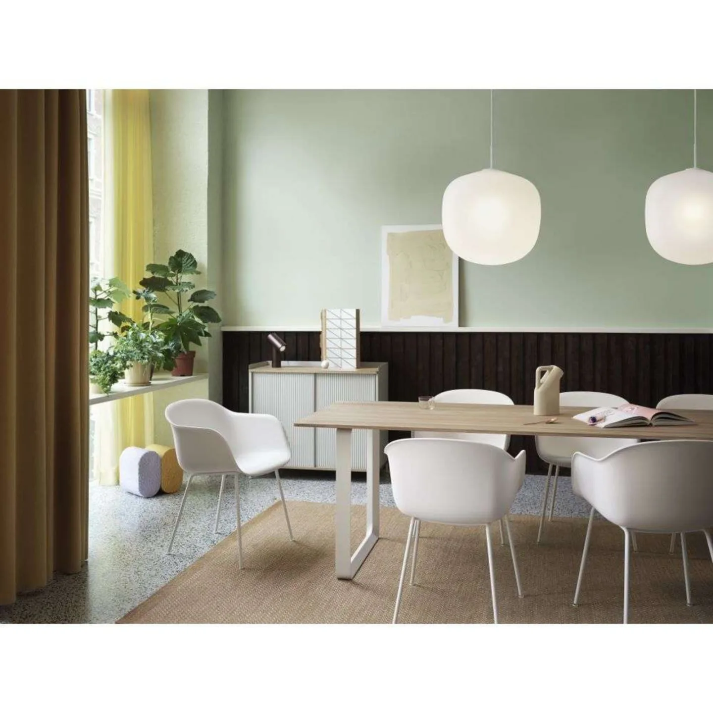Rime Taklampa Ø45 Deep Red - Muuto - Vardagsrum - Glas