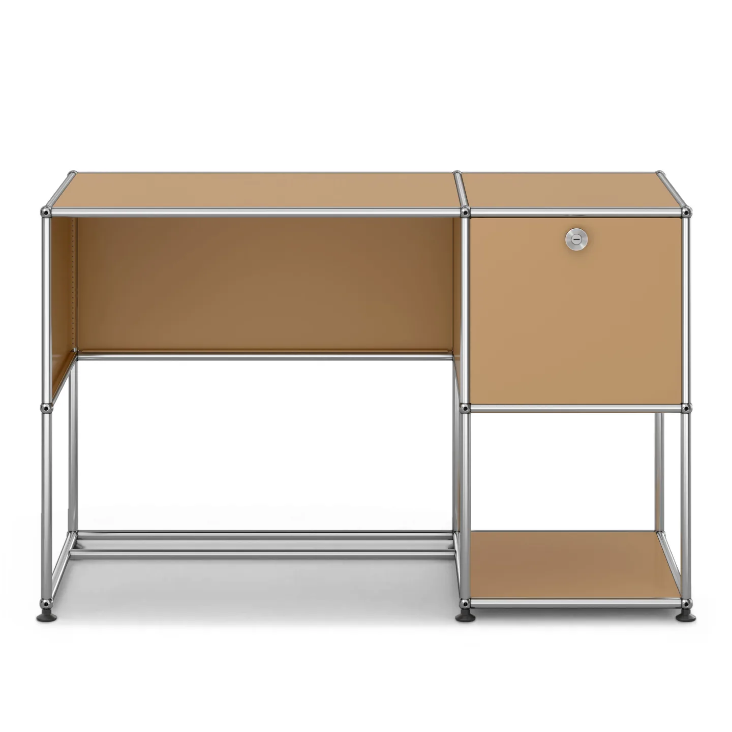 USM - USM Haller Storage Desk B21 USM Beige - Skrivbord - Fritz Haller & Paul Schärer - Beige - Metall