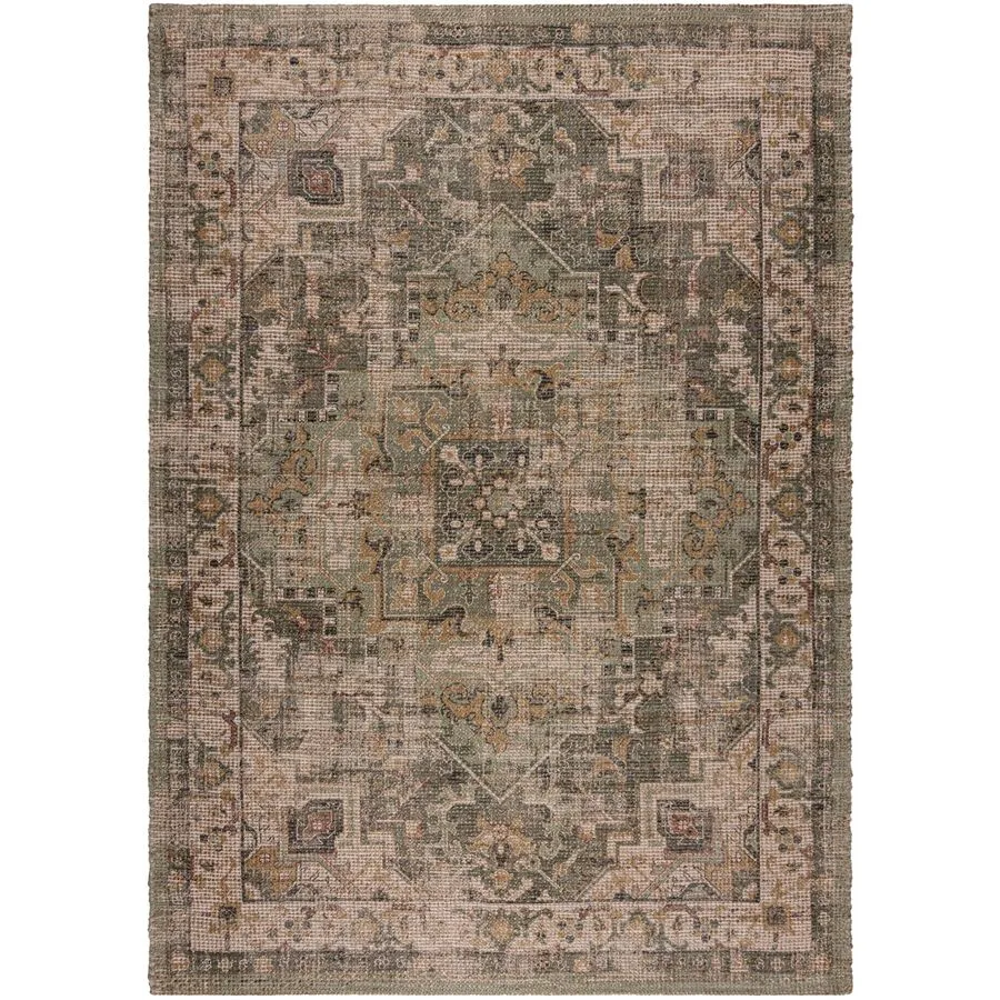 Teppich Shello Grün Stoff 230 cm 160 cm