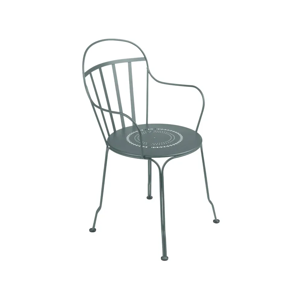 Fermob Louvre karmstol Storm grey (grå)