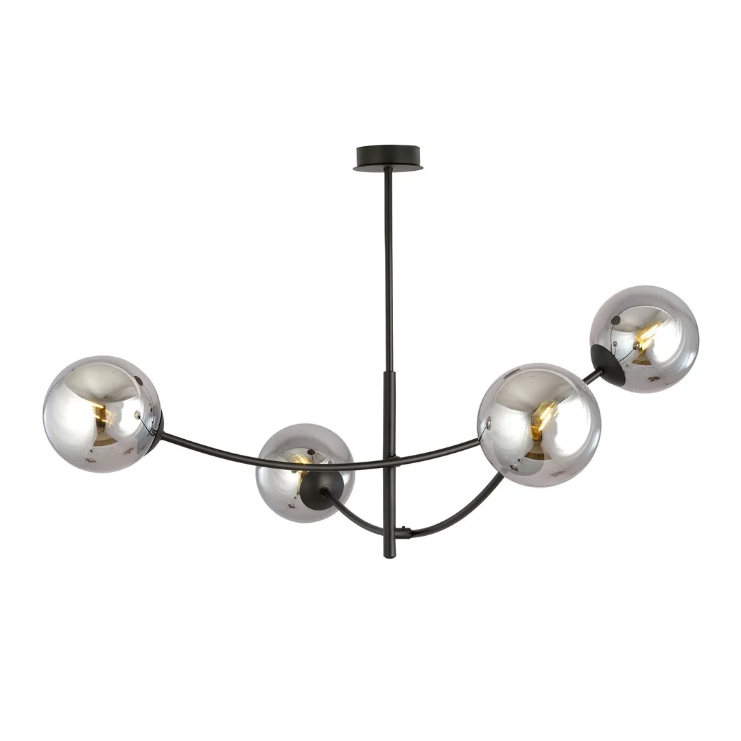 Emibig Lighting - Hunter Ø90 - Taklampa - Svart/Rökfärgad