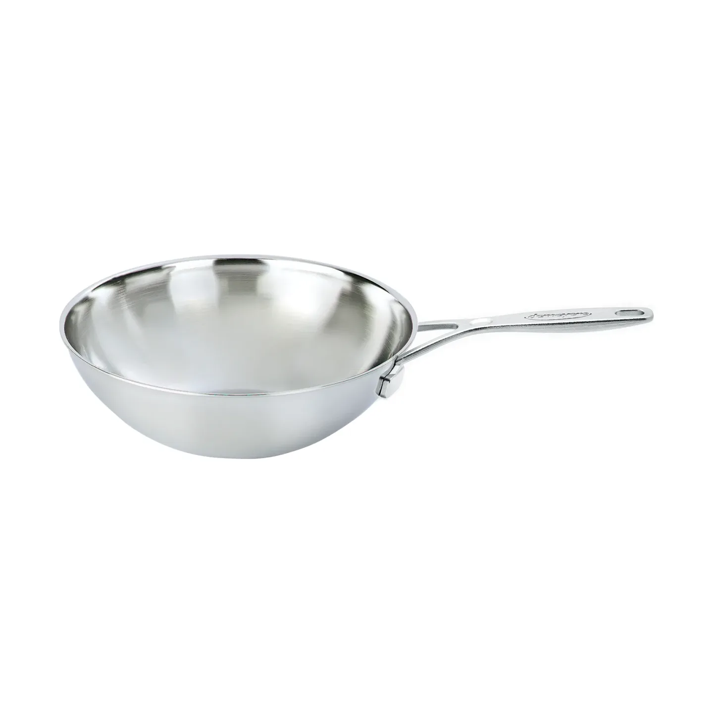 Demeyere Industry 5 Wokpfanne Edelstahl 5-ply Ø30 cm