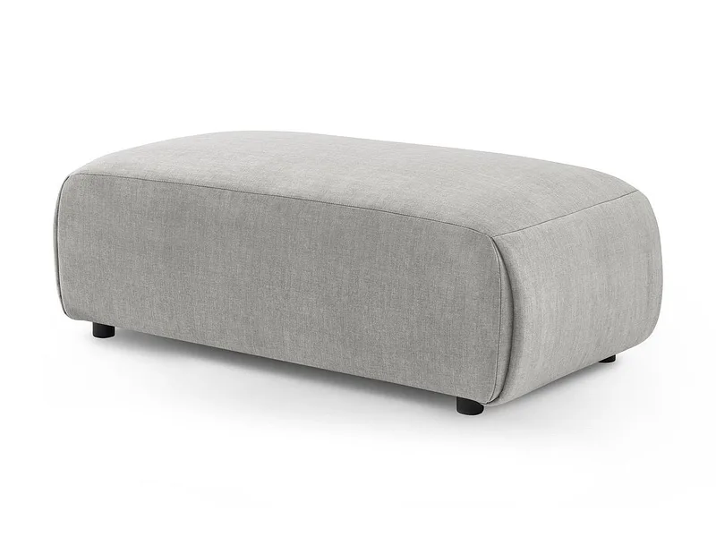 Sitzsack BOBOCHIC JEANNE 117x66x45cm samt hellgrau