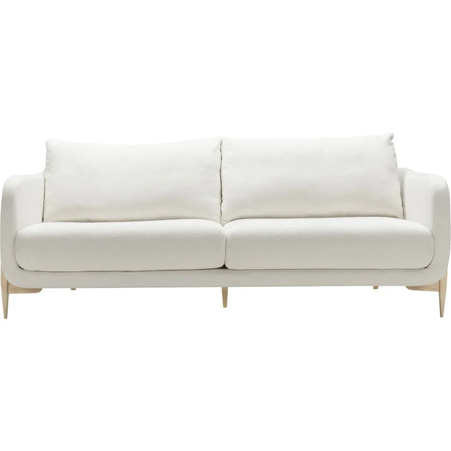 Sofa Leya Ohne Stoff, Eiche weiss, beige B 215 T 97 cm