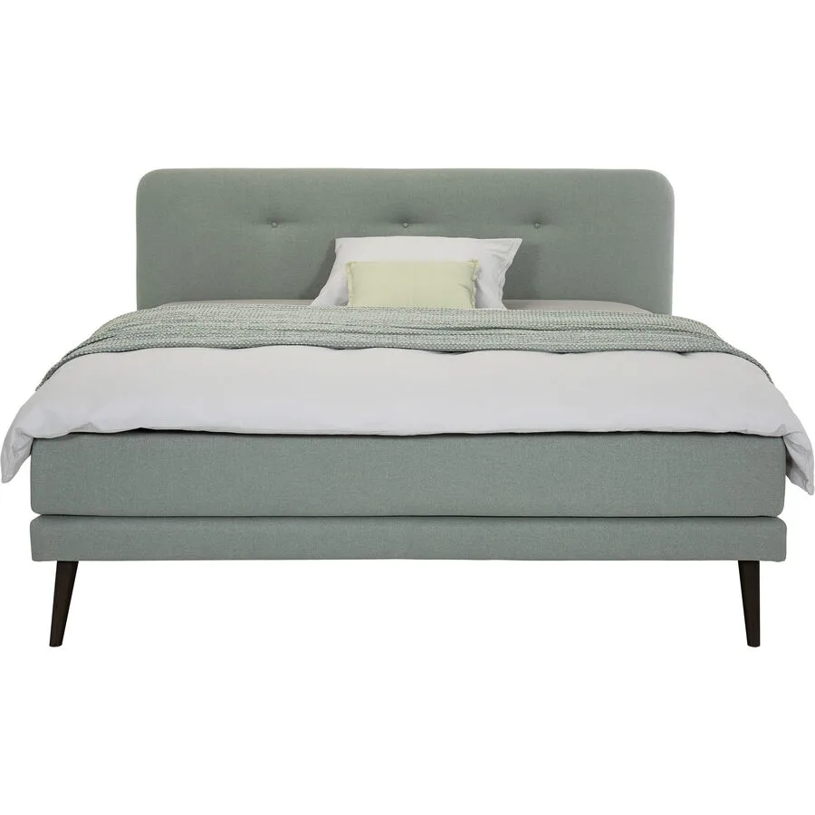 Boxspringbett President mint Stoff 160 x 200 cm - Möbel Konfigurator: Traummöbel individuell zusammenstellen