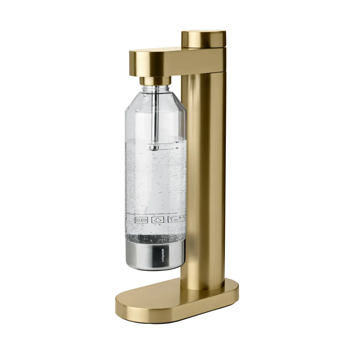 Stelton Brus Wassersprudler Brushed brass