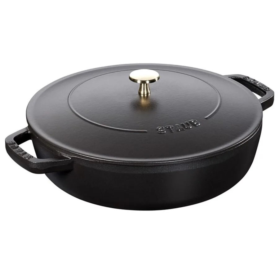 Gusseisen-Topf STAUB schwarz Gusseisen B 36.1 cm