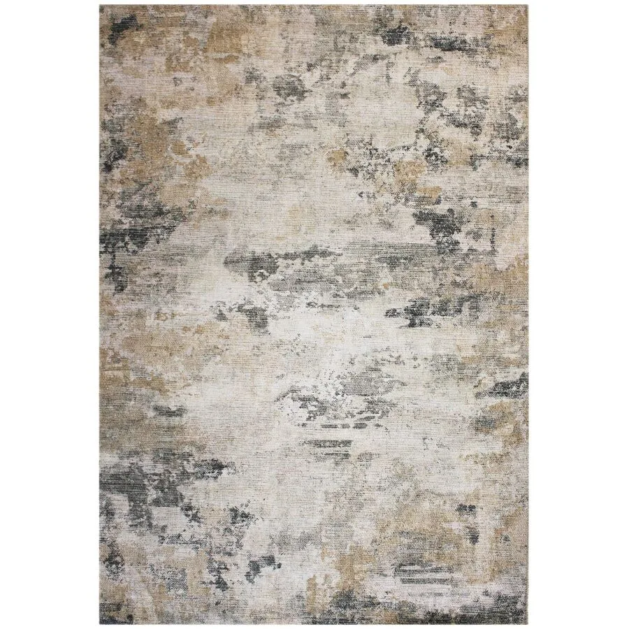 Teppich Sikla Beige Polyester 115 cm 170 cm - Farbe: natur