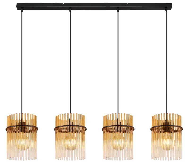 Globo Lighting - Gorley 110cm - Taklampa - Amber