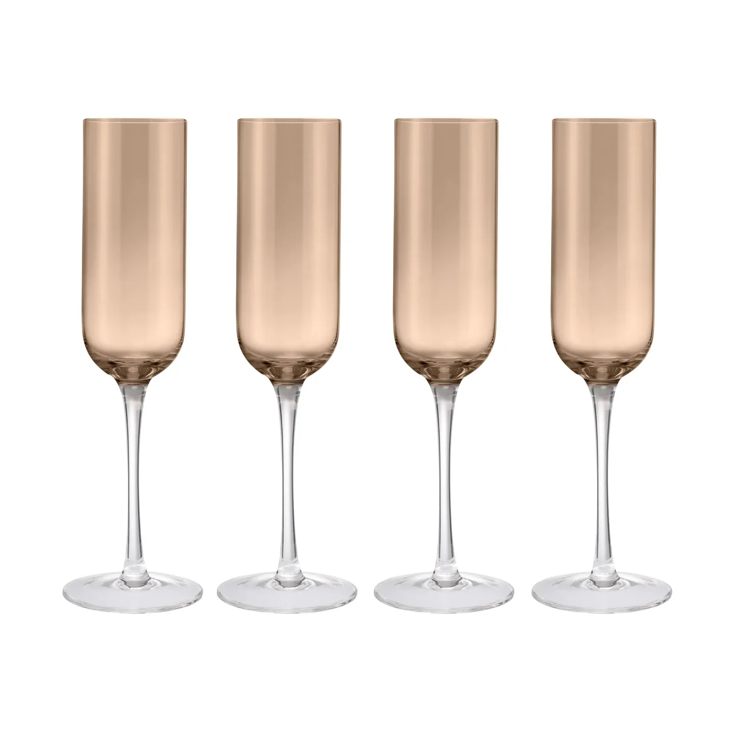 blomus Fuumi Champagnerglas 22 cl 4er-Pack Coffee-Klar