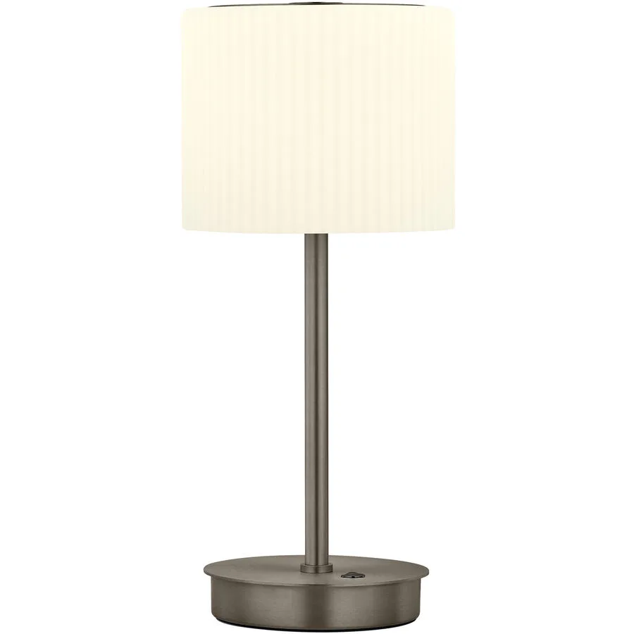 Tischlampe Elli Bronze Aluminium/Eisen 15 cm 34 cm - LED - Lichtfarbe: Warmweiss - LED Energiesparlampen