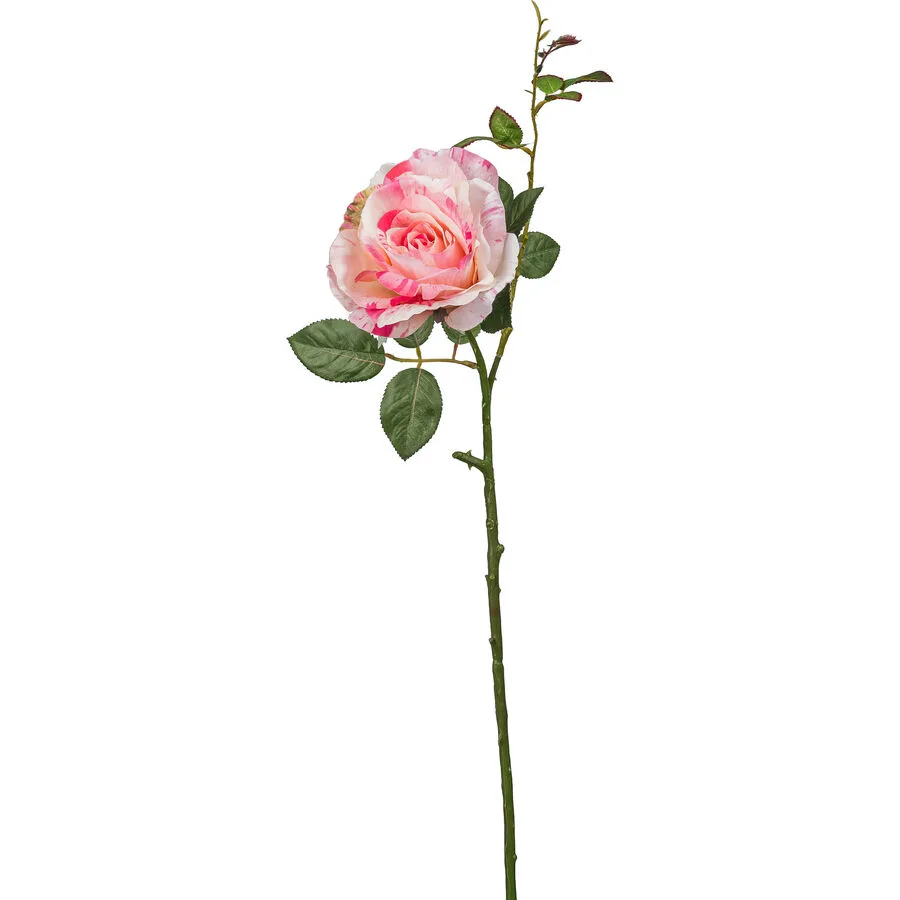 Kunstblume Flower Rosa Kunststoff 72 cm