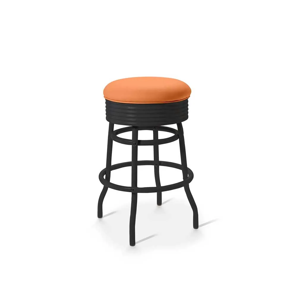 Diner Barstol helsvart utan rygg 66 cm (Färg: NAVY)