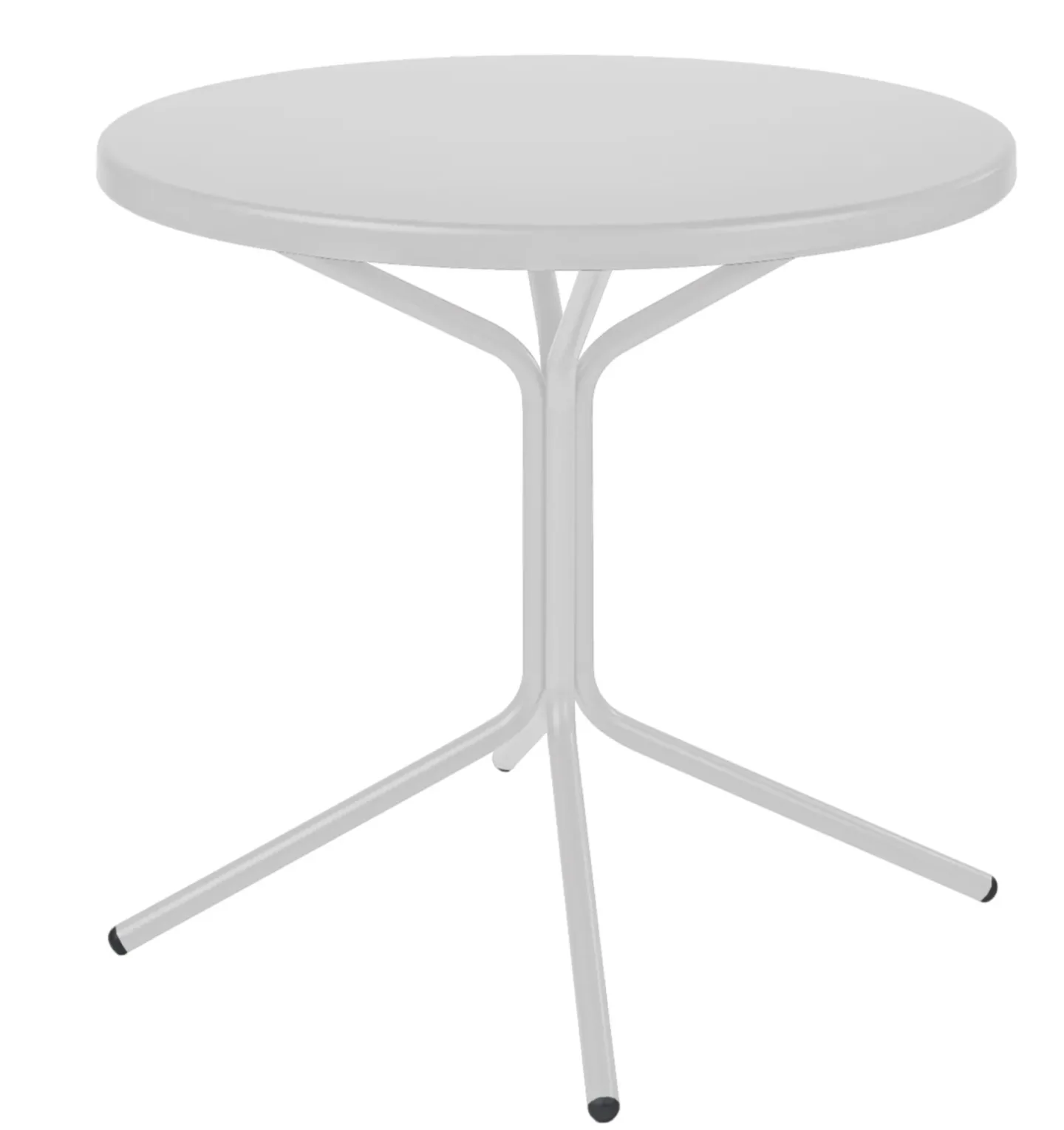 Schaffner Metall-Bistrotisch Pix Rund Weiss | Schubiger Möbel