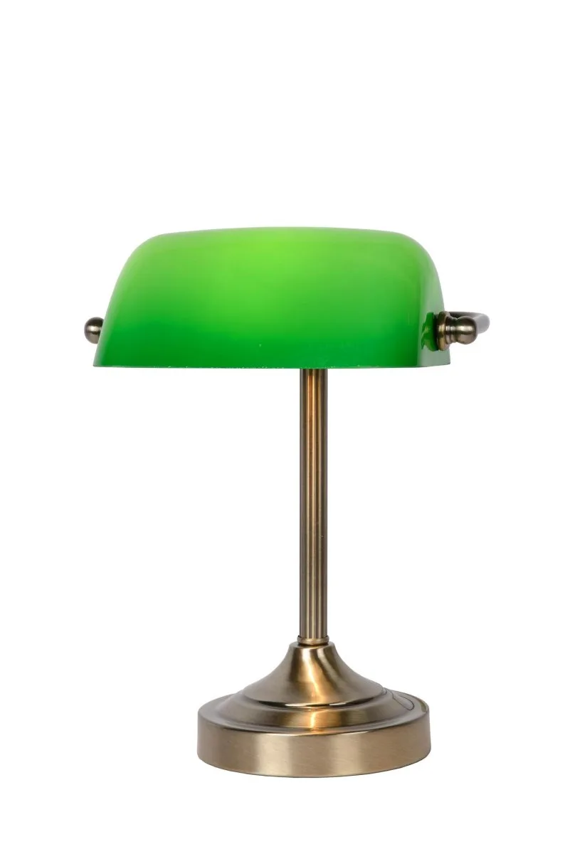Lucide - Banker 30cm - Skrivbordslampa - Brons