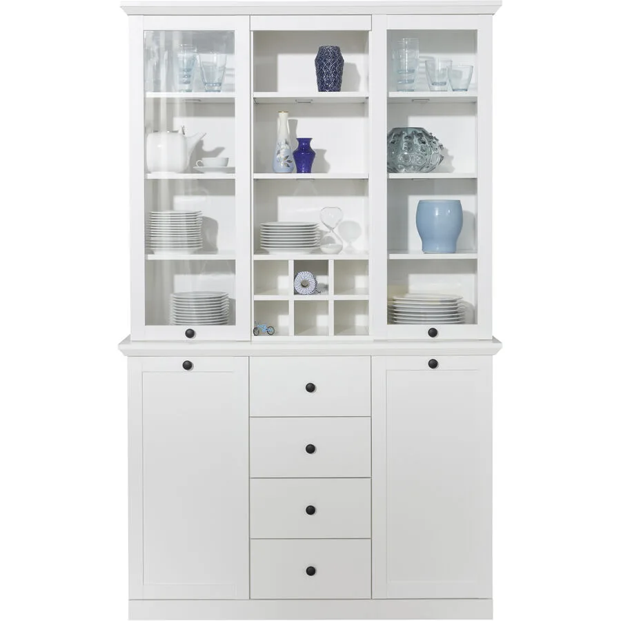 Buffetschrank Wombat weiss Holzwerkstoff B 120 H 194 cm