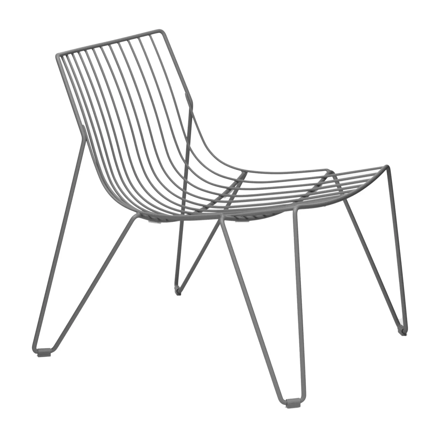 Massproductions Tio easy chair Loungesessel Stone Grey