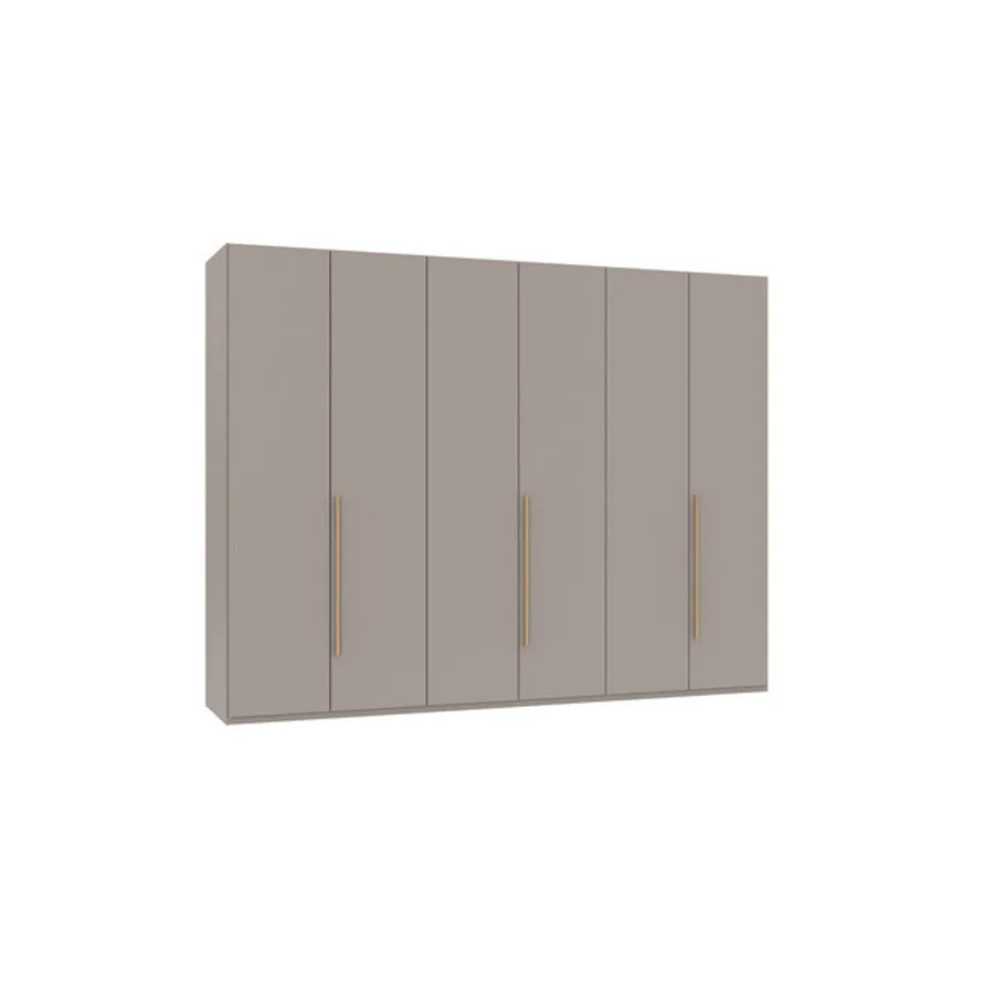 Kleiderschrank Annie Saharagrau/Eiche Nachbildung Holzwerkstoff B 270 cm