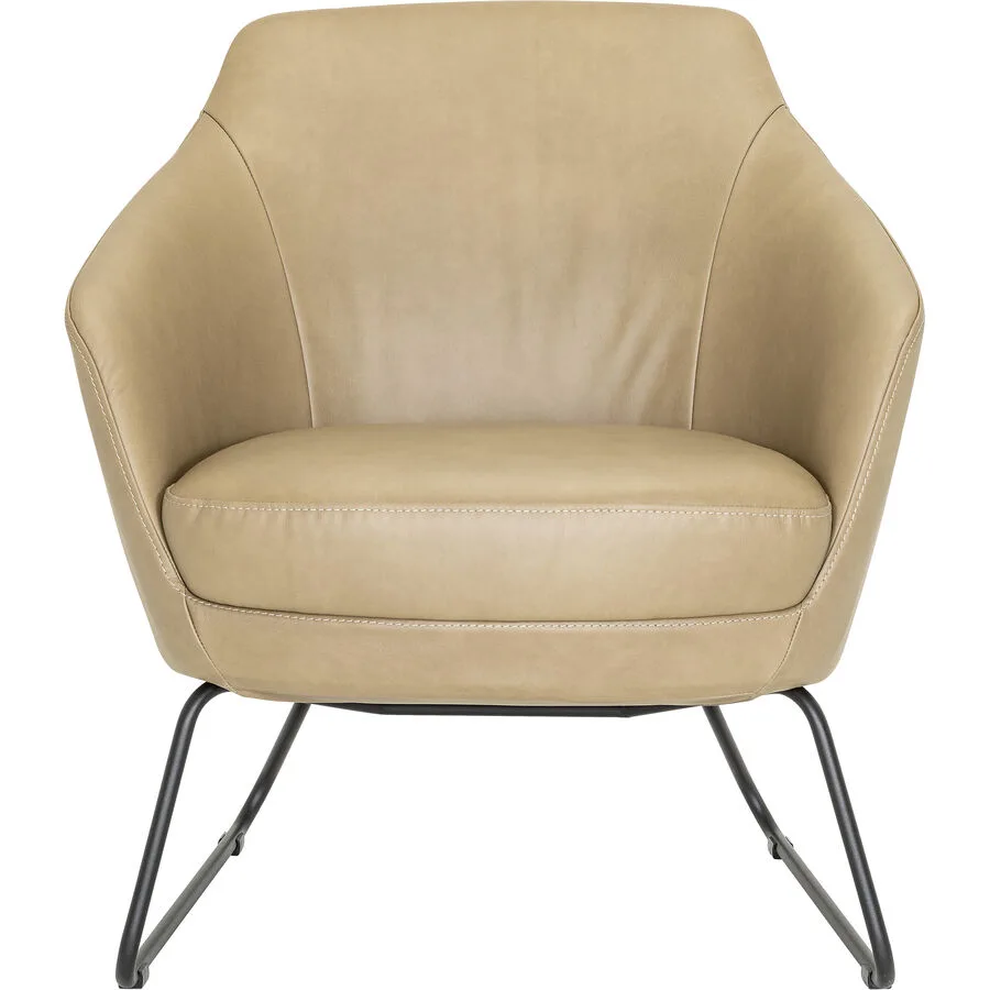 Sessel Nexa nougat Leder B 71 T 77 H 85 cm