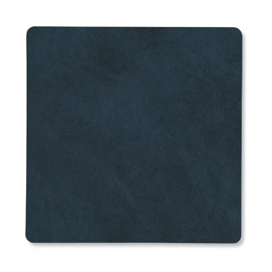 LIND DNA Nupo Glasuntersetzer square Midnight blue
