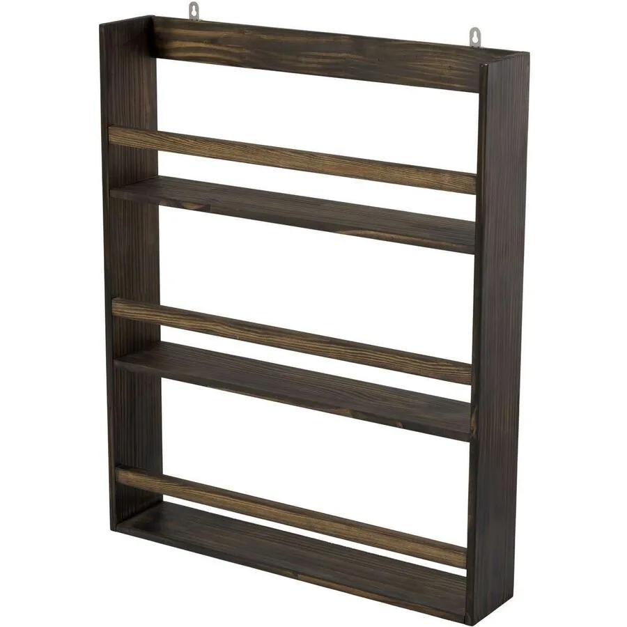 Wandregal Casmo schwarz Holzwerkstoff B 73 T 14 cm