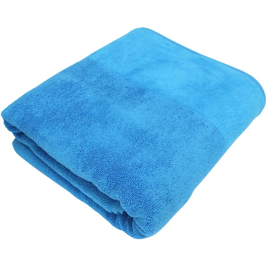 Living Home Badetuch Softfeel blue Baumwolle