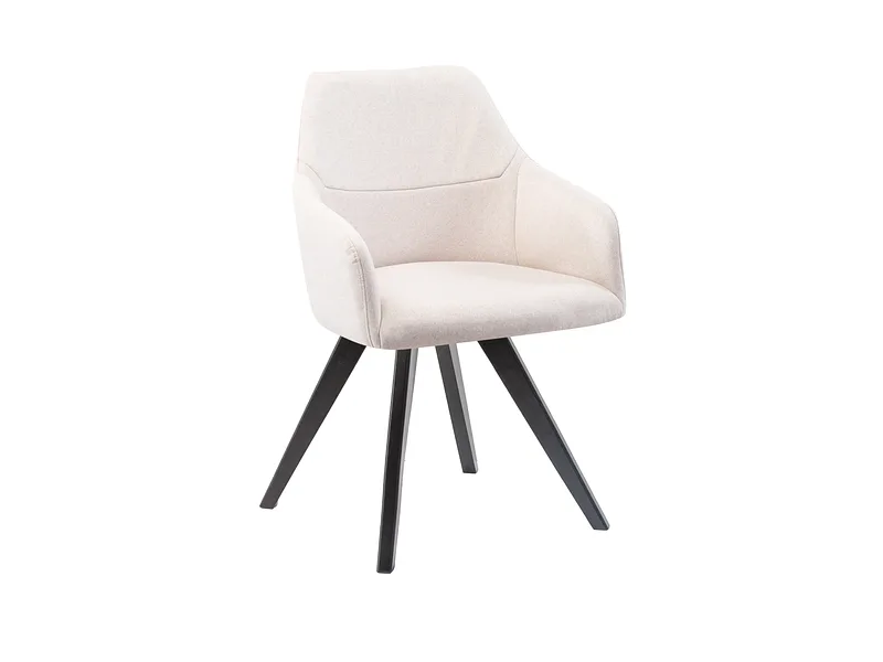 Stuhl AROSA Stoff beige drehsitz