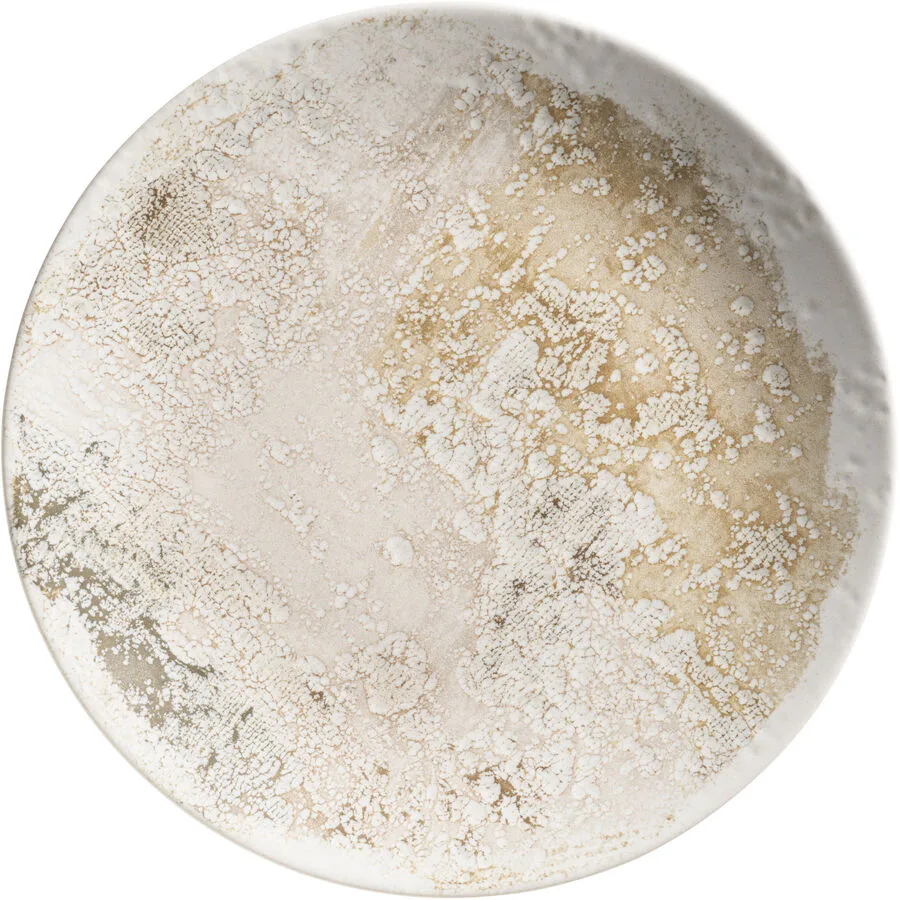 Teller flach Terra Beige Steinzeug 27 cm