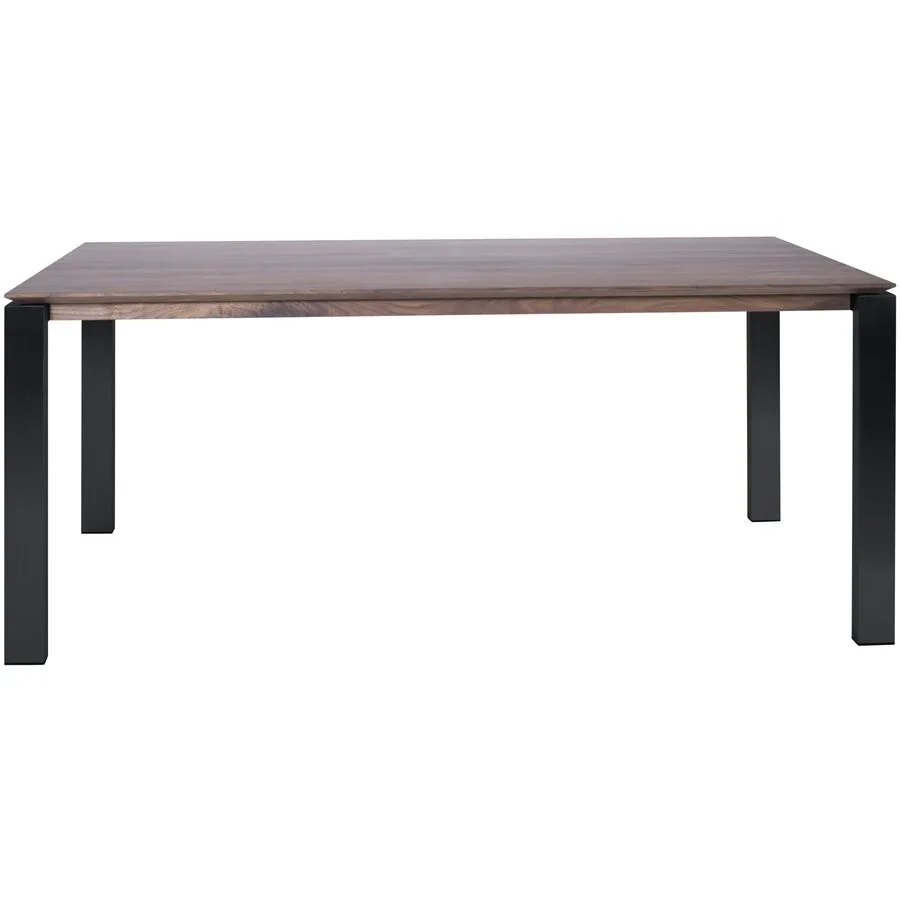 Esstisch Alvaro Braun Holz 220 cm - Farbe: Nussbaum - Möbel Konfigurator: Traummöbel individuell zusammenstellen