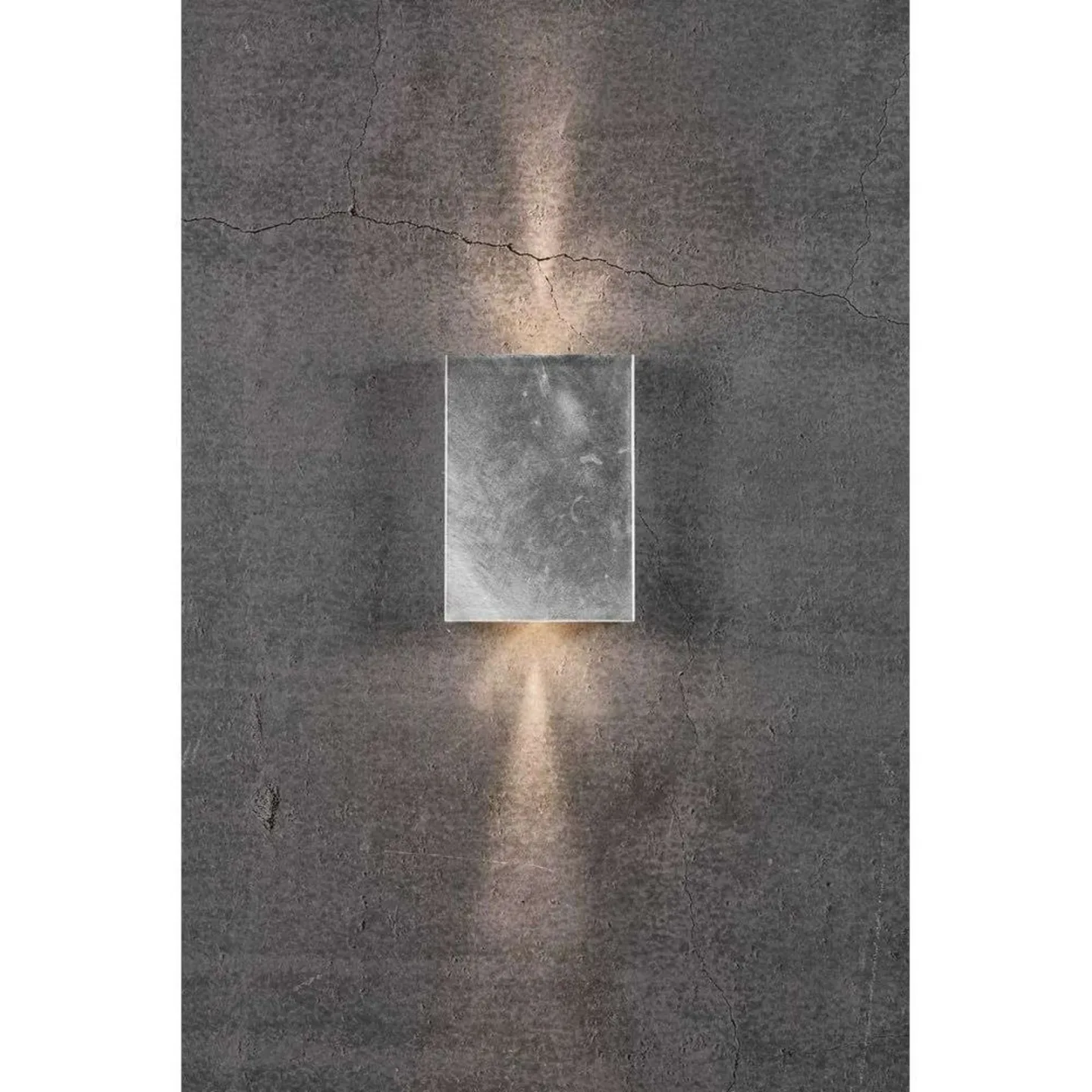 Fold 15 LED Wandleuchte Galvanised - Nordlux - Wohnzimmer - Aluminium