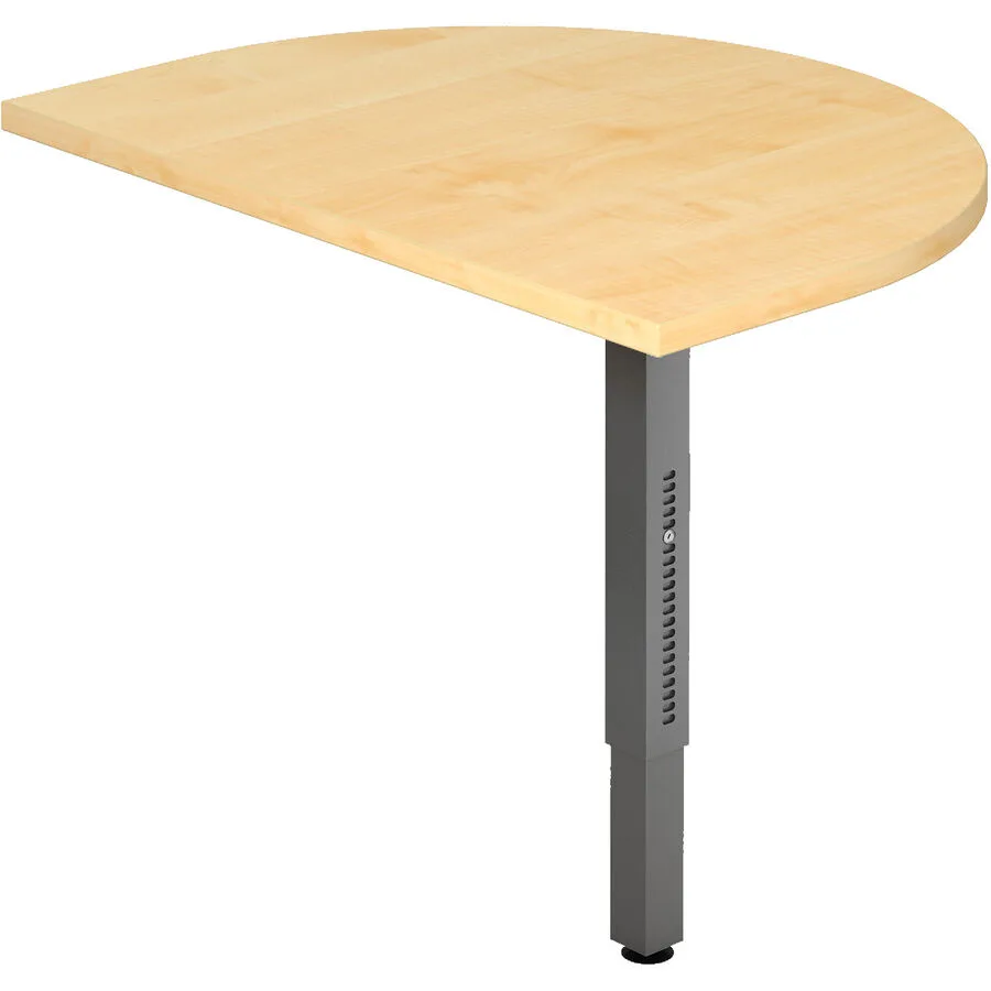 Anbautisch Office Ahorn Holzwerkstoff B 60 T 80 cm