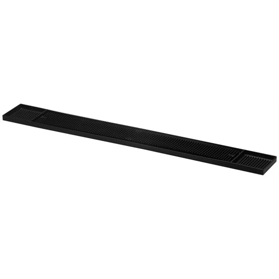 Barzubehör Piazza schwarz Gummi B 59 cm