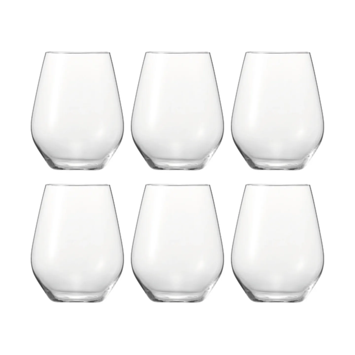 Spiegelau Authentis Casual Rotweinglas 46 cl 6er-Pack. Klar