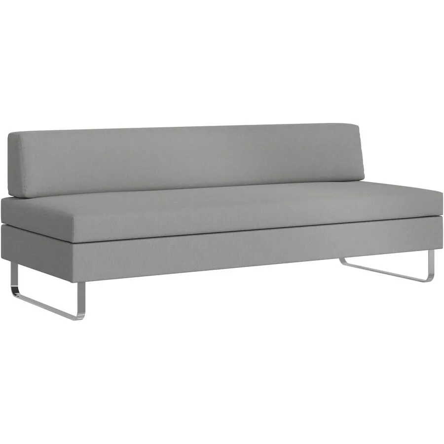 SWISS PLUS Bettsofa Bed for Living Doppio Grau Stoff 205 cm 165 cm Vergrösserung - Möbel Konfigurator: Traummöbel individuell zusammenstellen -