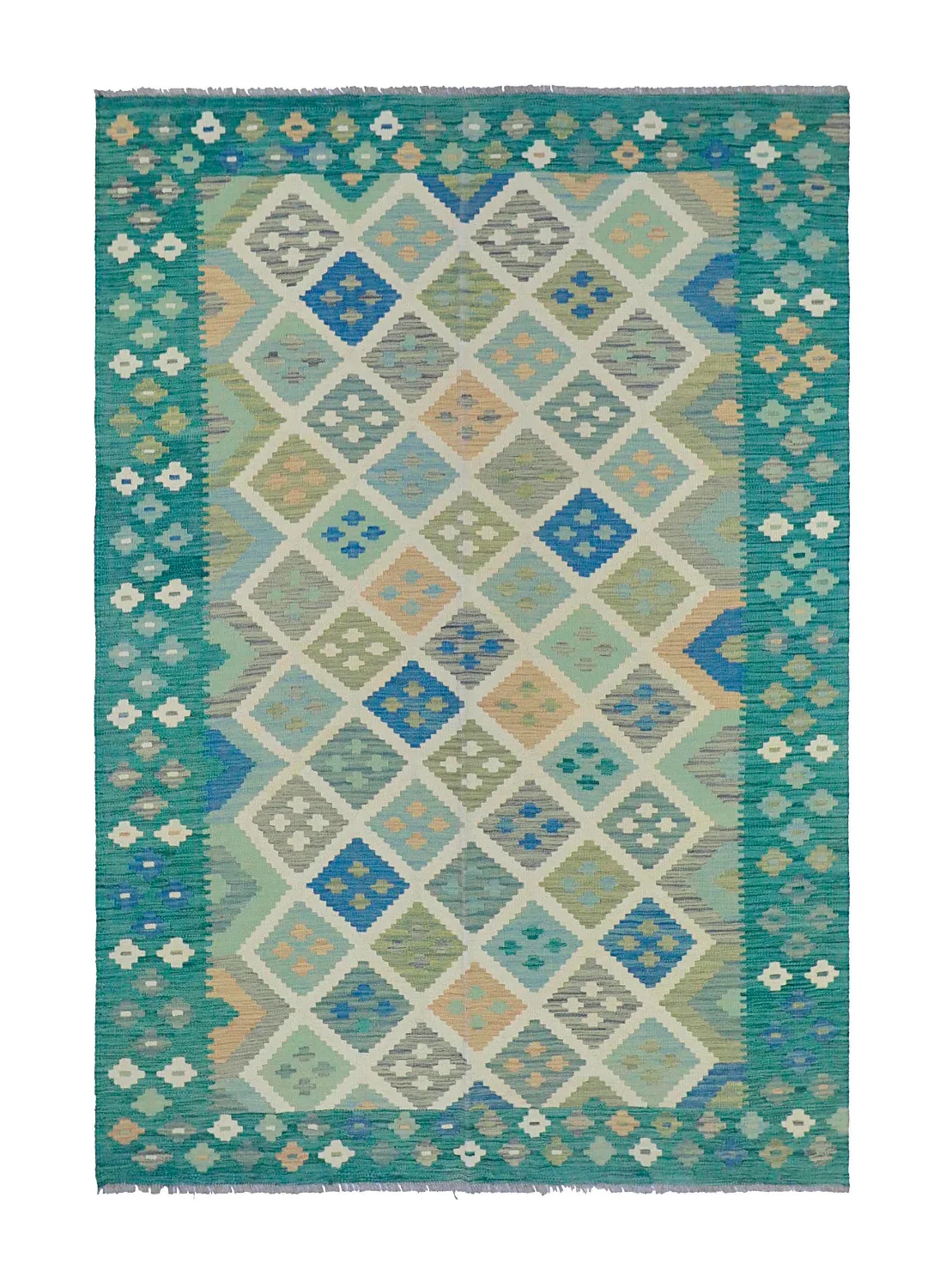 Orientalsk Teppe - Vegi Kelim Hand Woven - 169 x 248 cm (Størrelse: 169 x 248 cm)