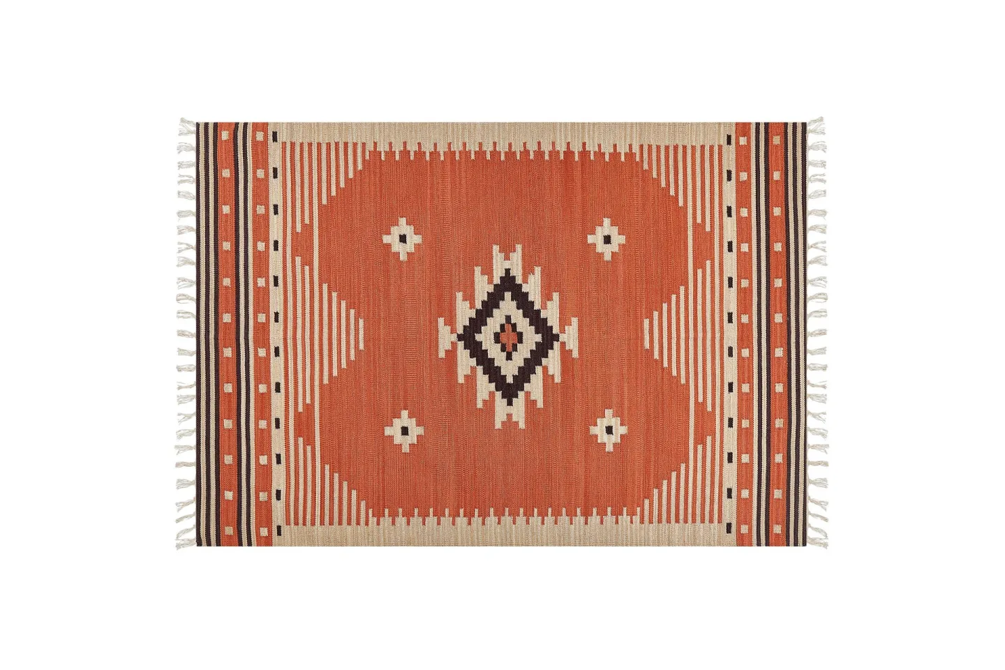 Bomullsmatta Gavar 160x230 cm - Orange