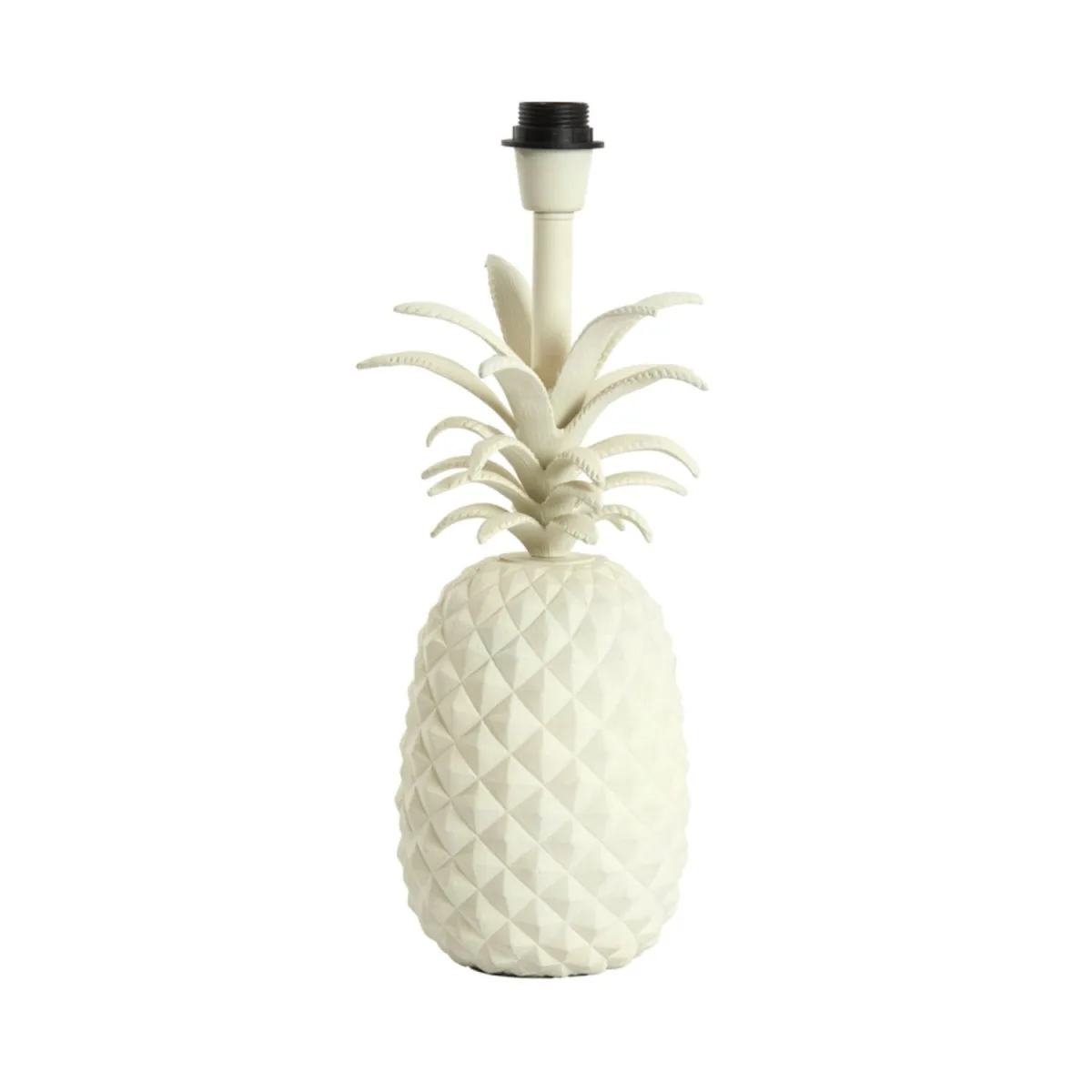 Light & Living - Pineapple 42cm - Lampfot - Krämvit