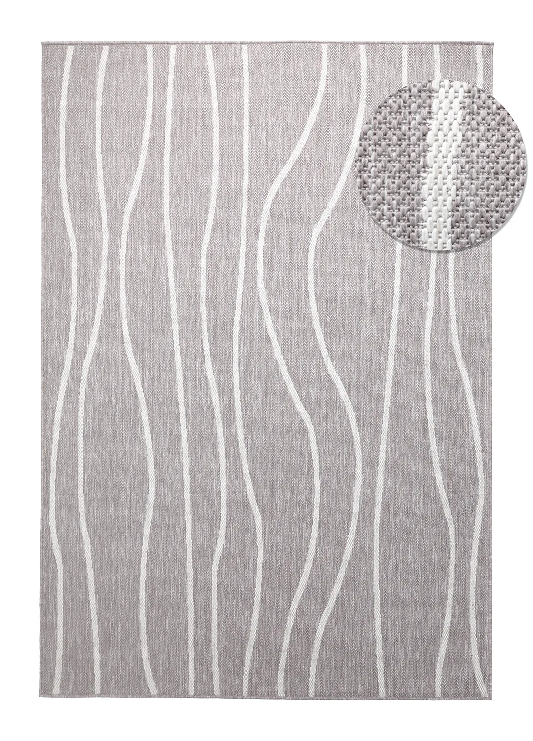 Innendørs/Utendørs tepper - Djerba (taupe) (Størrelse: 80 x 150 cm)