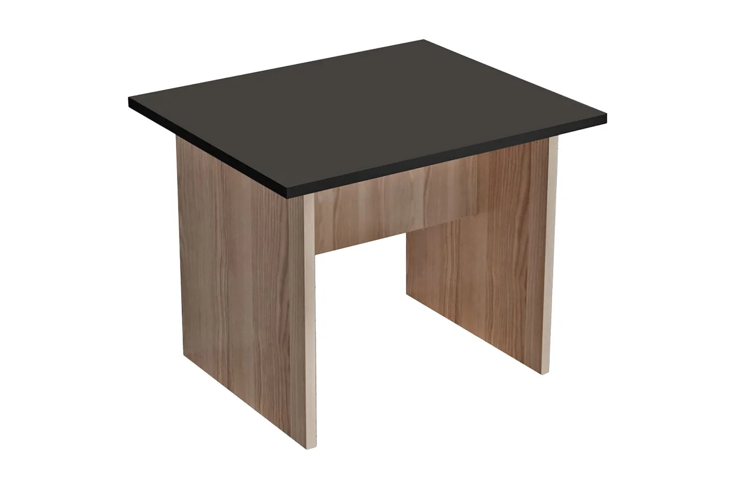 Barrock Soffbord 60 cm - Natur/Svart