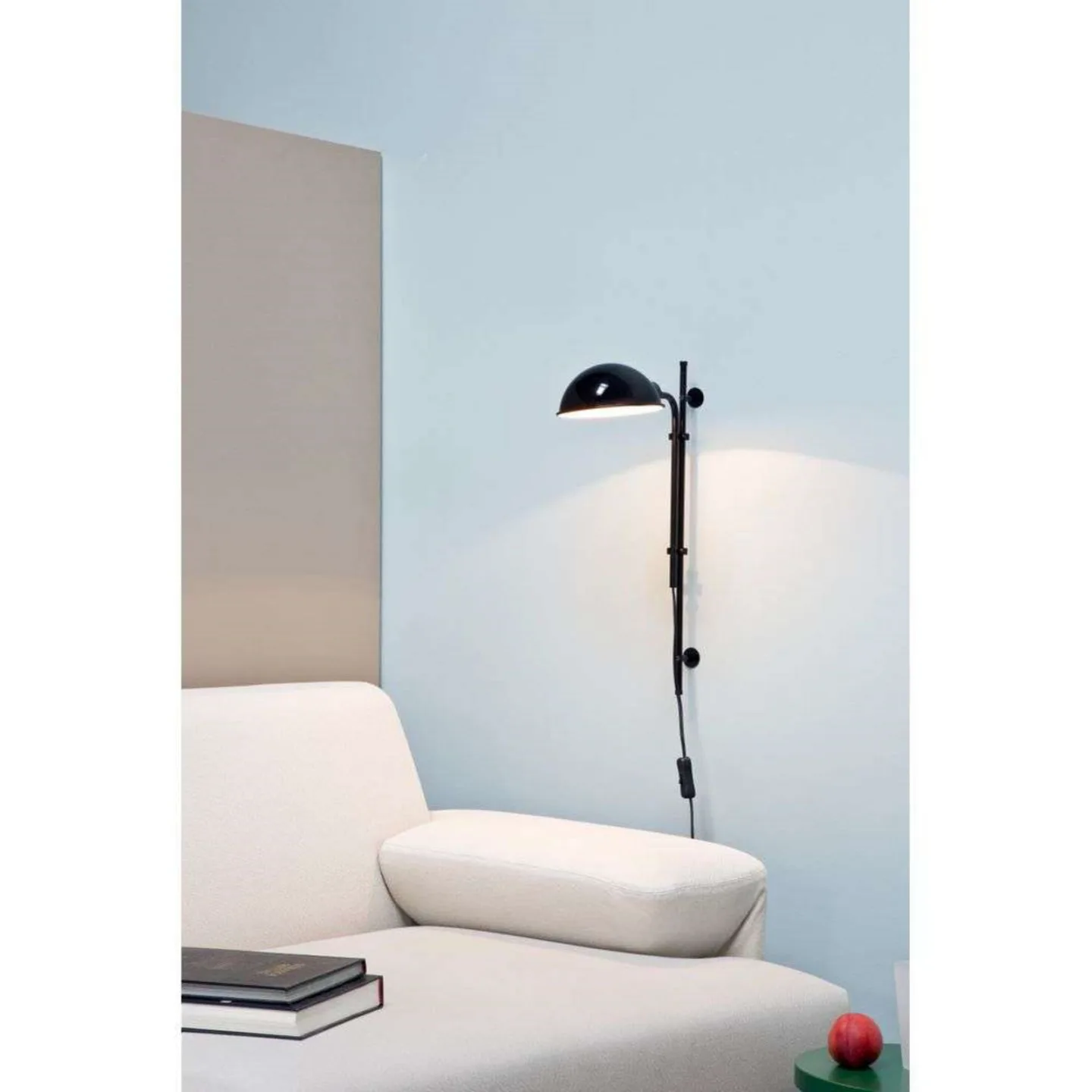 Funiculi Vegglampe Black - Marset - Aluminium