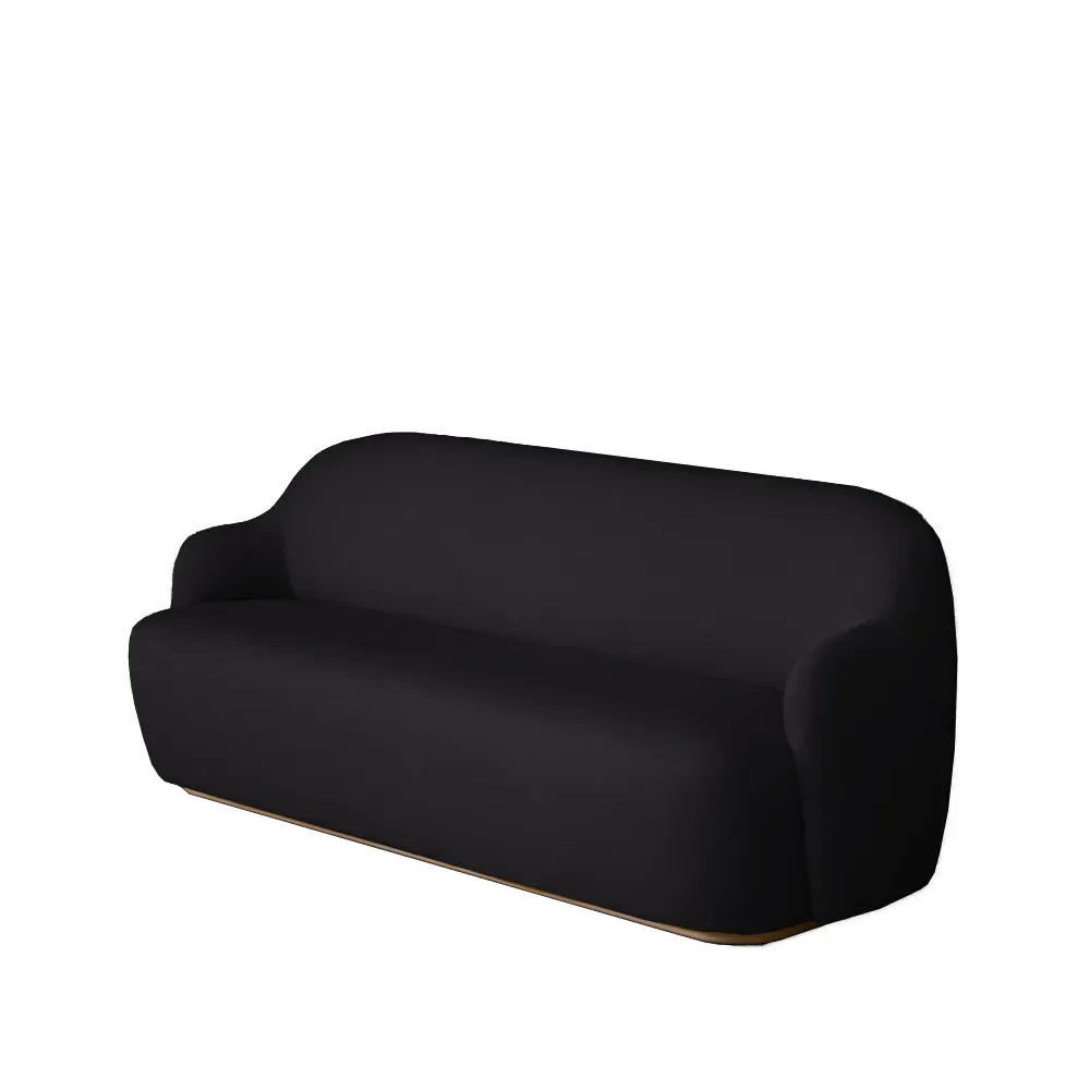 Fogia Barba Sofa Stoff vidar 182 antracit-Buch