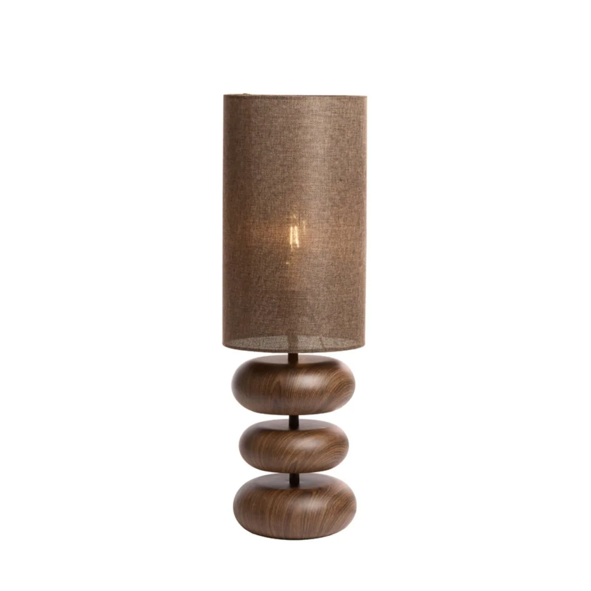 Light & Living - Danialo 67cm - Bordslampa - Brun