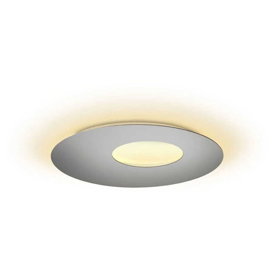 Escale Deckenlampe Blade Silber Aluminium 59 cm 3.5 cm - LED - Lichtfarbe: Extra warmweiss - LED Energiesparlampen