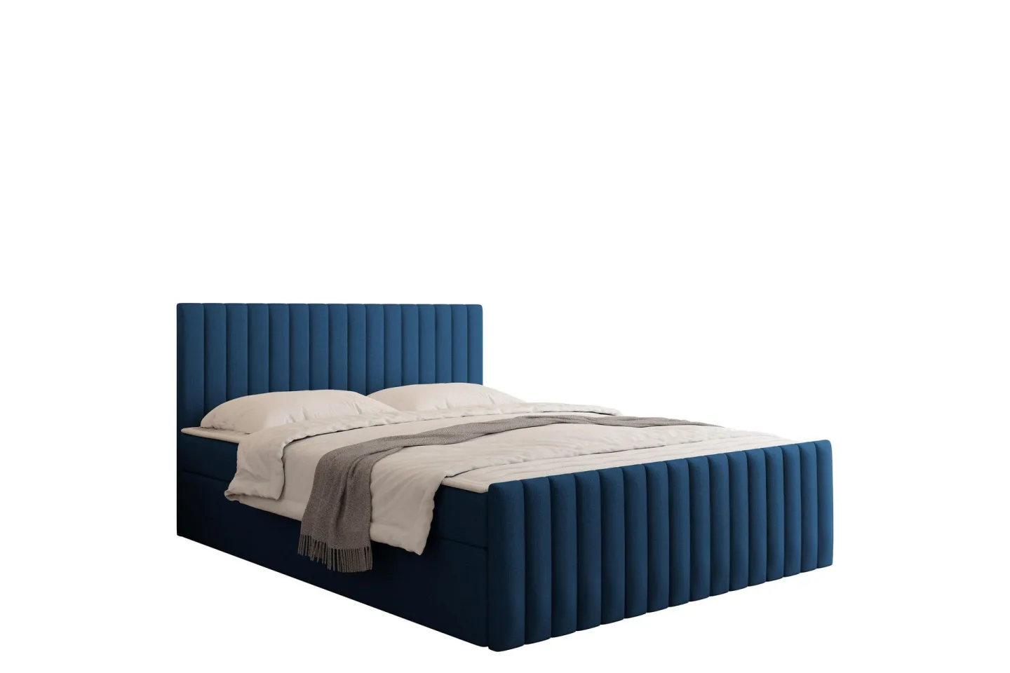 Calrosor Sängpaket Kontinentalsäng med Förvaring 180x200 cm - Blå